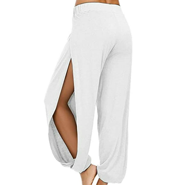 Lcoco&Dream Yoga Harem Pants for Women Baggy Boho High Waist Gyspy Pants 